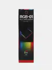 Коврик для мышки, rgb с подсветкой, светящийся коврик под клавиатуру, подарок на Новый год