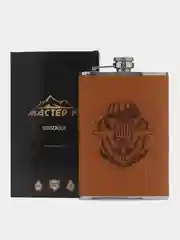 Вишнёвый подарочная сувенирная фляжка 8,5oz (250мл) на 23 февраля