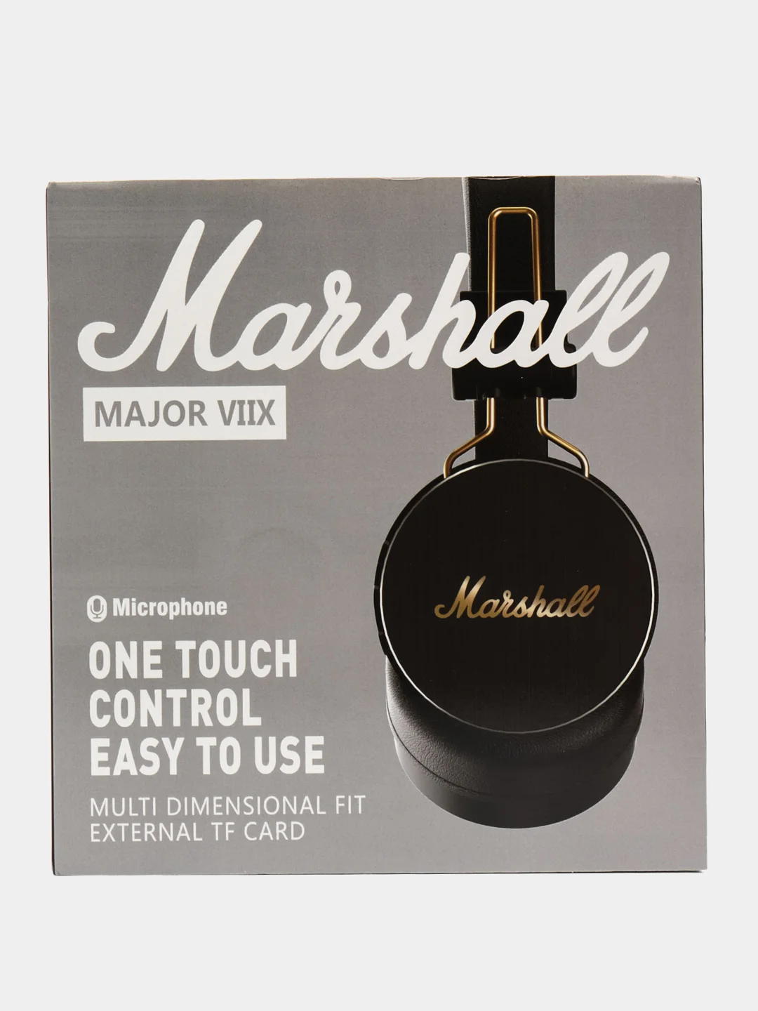 Белый беспроводные блютус наушники Marshall Major VIIX - полноразмерные, AUX, с микрофоном