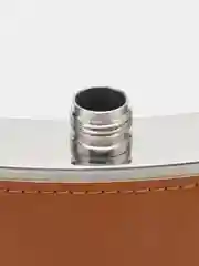 Горчичный подарочная сувенирная фляжка 8,5oz (250мл) на 23 февраля
