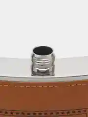 Золотистый хаки подарочная сувенирная фляжка 8,5oz (250мл) на 23 февраля