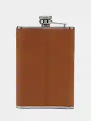 Золотистый хаки подарочная сувенирная фляжка 8,5oz (250мл) на 23 февраля
