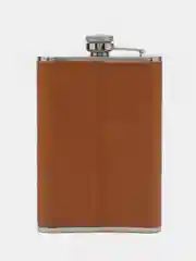 Розовый подарочная сувенирная фляжка 8,5oz (250мл) на 23 февраля