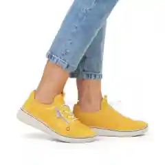 Желтый кроссовки женские Rieker