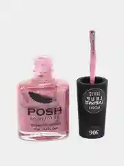"гель лак для ногтей без лампы POSH с Блестками  розовое блаженство 306