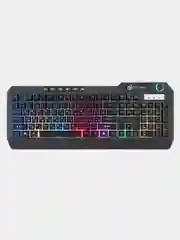 Клавиатура игровая Oklick 715G, USB, с подсветкой