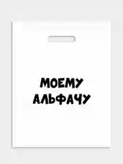 Пакет подарочный, 31 х 40 см, с надписями-приколами, полиэтиленовый, на день рождения