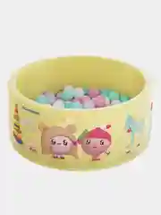 Салатовый сухой бассейн Малышарики с мягким дном + шарики 150шт