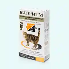 Функциональный витаминно-минеральный комплекс для кошек "Биоритм", 48 таблеток