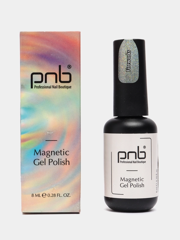 Магнитный гель-лак Фейерверк PNB 8 мл/ Magnetic Gel Polish PNB "Fireworks"