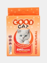 Капли на холку от блох и клещей для кошек и собак  Good DOG & CAT