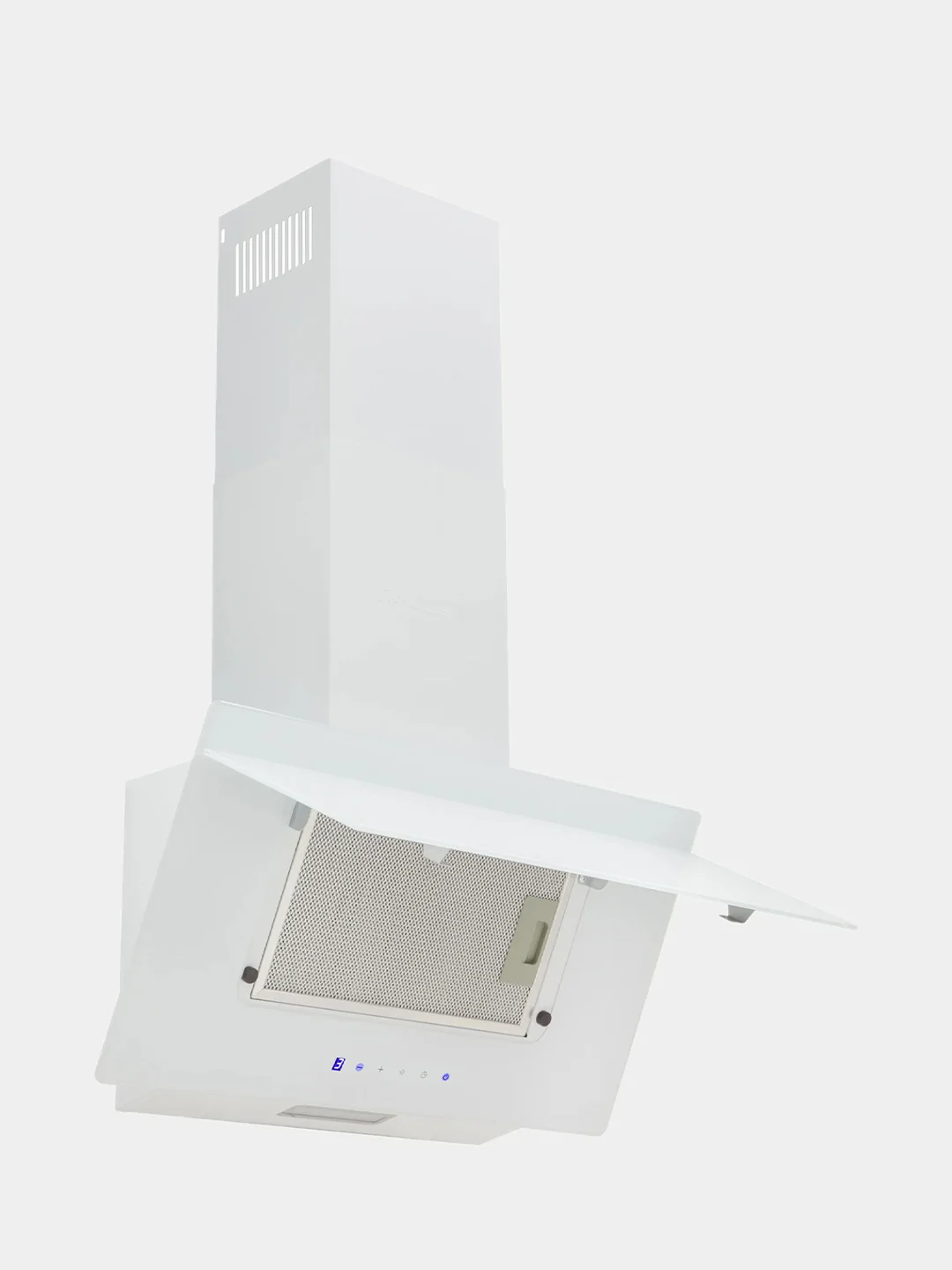 Вытяжка кухонная наклонная Schaub Lorenz SLD DL5227, 60 см, двойное белое стекло