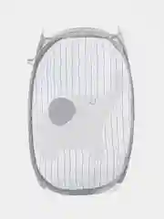 Серый корзина для игрушек и белья