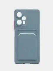 Чехол для POCO F5 / Xiaomi Redmi Note 12 Turbo (Поко Ф5 Нот 12 Турбо), с карманом для карт