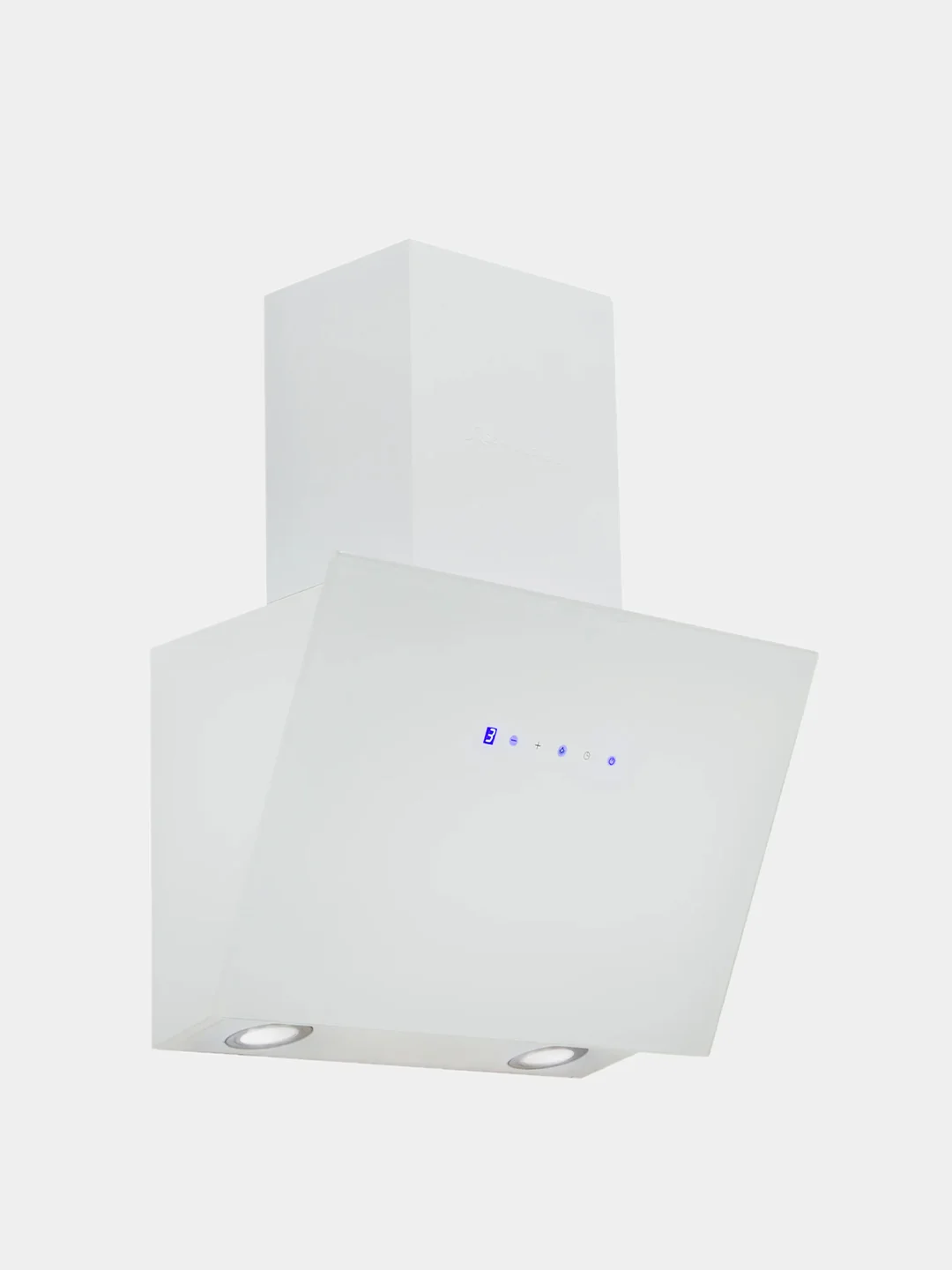 Вытяжка для кухни наклонная Schaub Lorenz SLD DL5107, 50 см, белое стекло