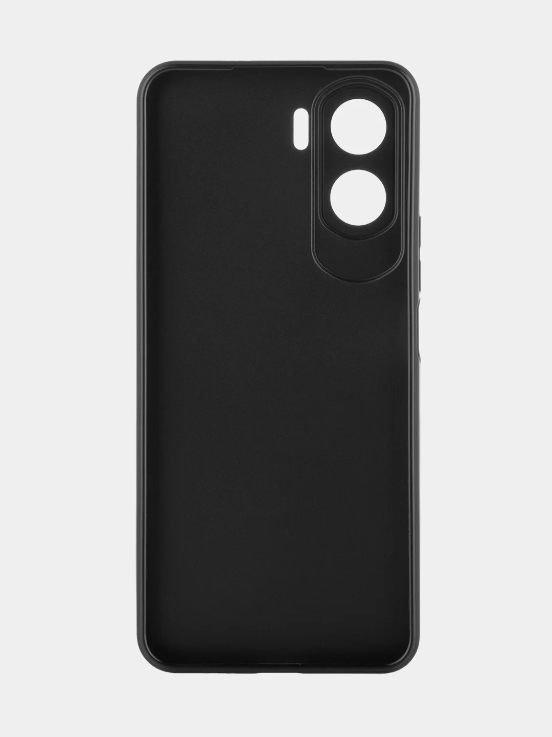 Черный чехол BROSCORP для Honor 90 Lite, X50i матовый, силиконовый, тонкий, бортик вокруг камер