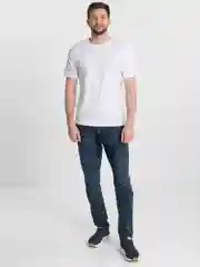 Белый футболка мужская SAMO, однотонная