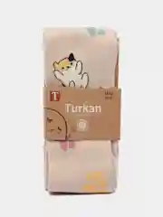 Бежевый детские колготки Turkan, хлопковые
