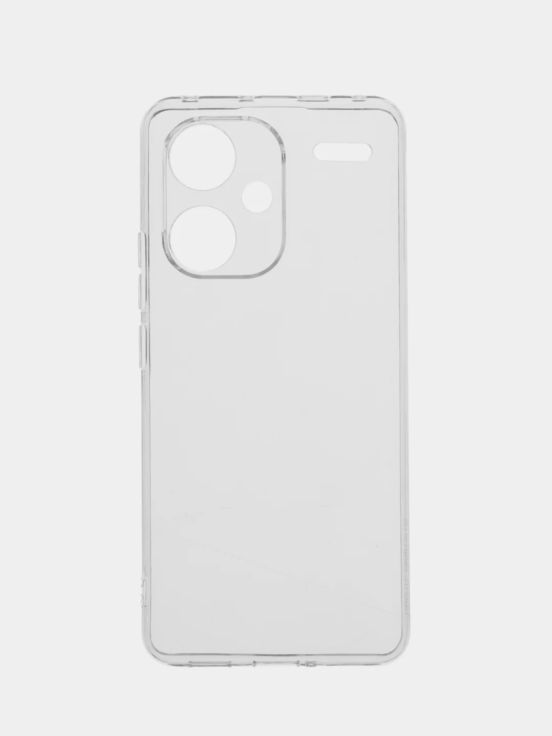 Прозрачный чехол Xiaomi Redmi Note 13 Pro Plus + / Редми Нот 13 Про Плюс, прозрачный, силиконовый