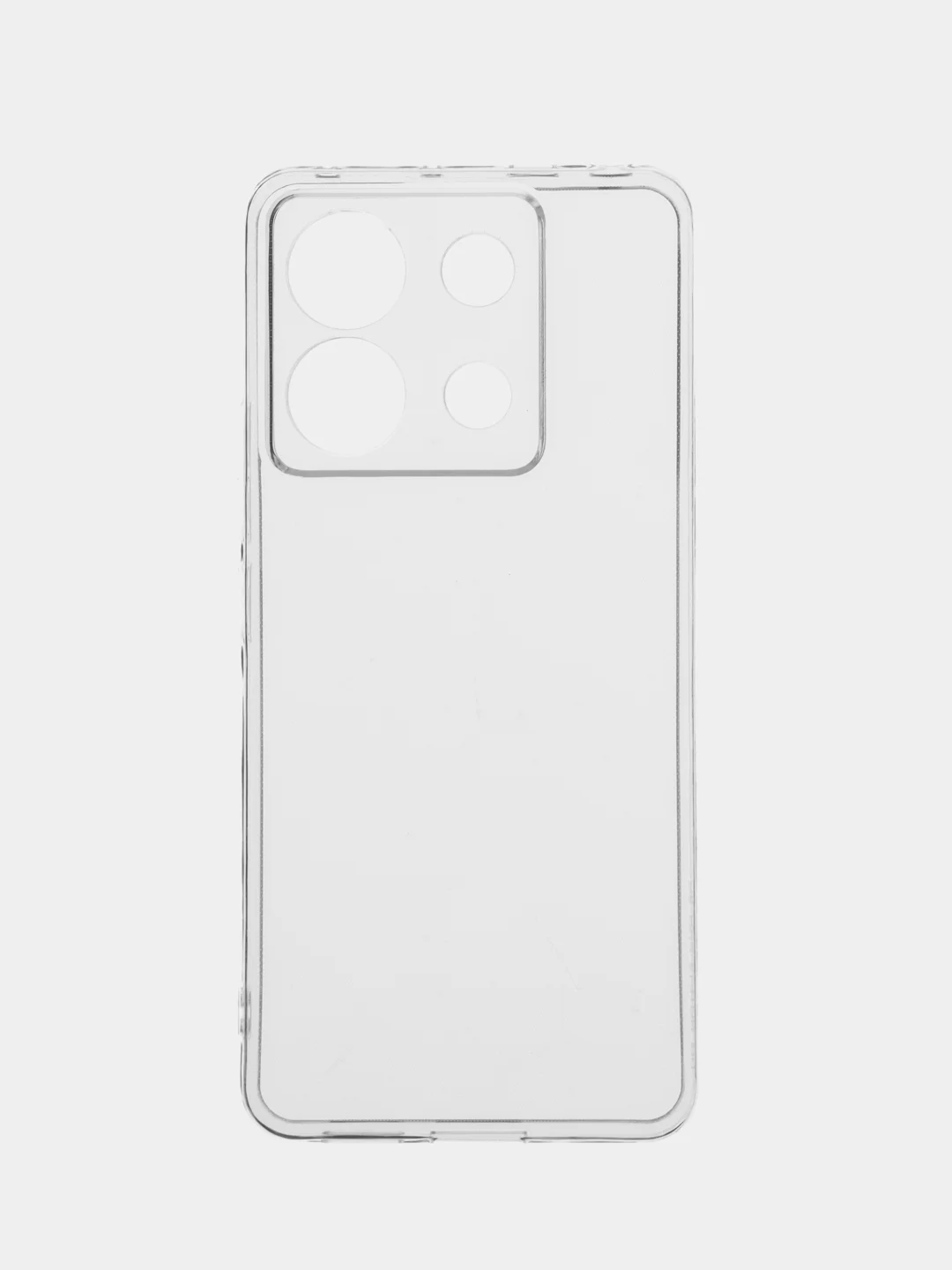 Прозрачный чехол Xiaomi Redmi Note 13 Pro 5G / Сяоми Редми Нот 13 Про 5G, прозрачный, силиконовый
