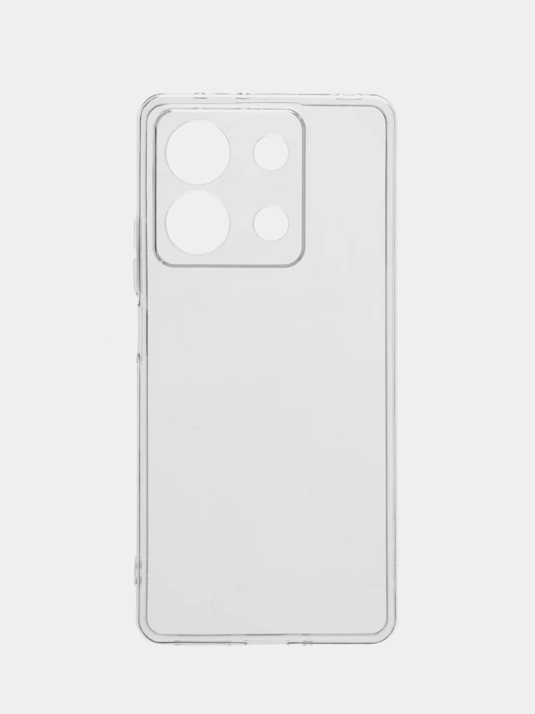 Прозрачный чехол Redmi Note 13 5G / Сяоми Редми Нот 13 5Г, Poco X6 / Поко Х6 прозрачный силиконовый