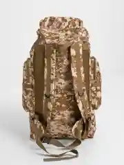 Песочный хаки рюкзак походный, тактический, мужской, на вахту, для охоты и рыбалки, 80 литров