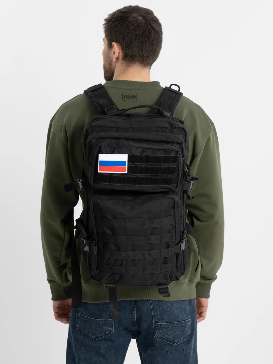 Черный рюкзак тактический