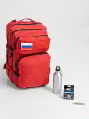 Красный рюкзак тактический