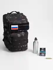 Тёмно-зелёный рюкзак тактический
