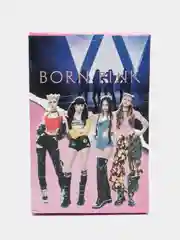 Алый k-pop Black pink карточки блэкпинк, карты Блэк Пинк кпоп, карты для коллекционирования
