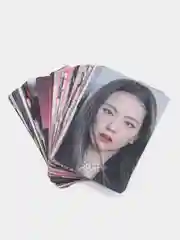 Зеленый k-pop Black pink карточки блэкпинк, карты Блэк Пинк кпоп, карты для коллекционирования