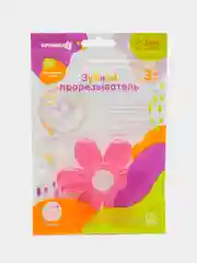 Красный прорезыватель "Цветочек", охлаждающий