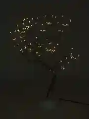 Золотой светодиодный ночник в виде дерева, подарок на праздник