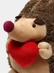 Красный мягкая игрушка подушка ЁЖИК