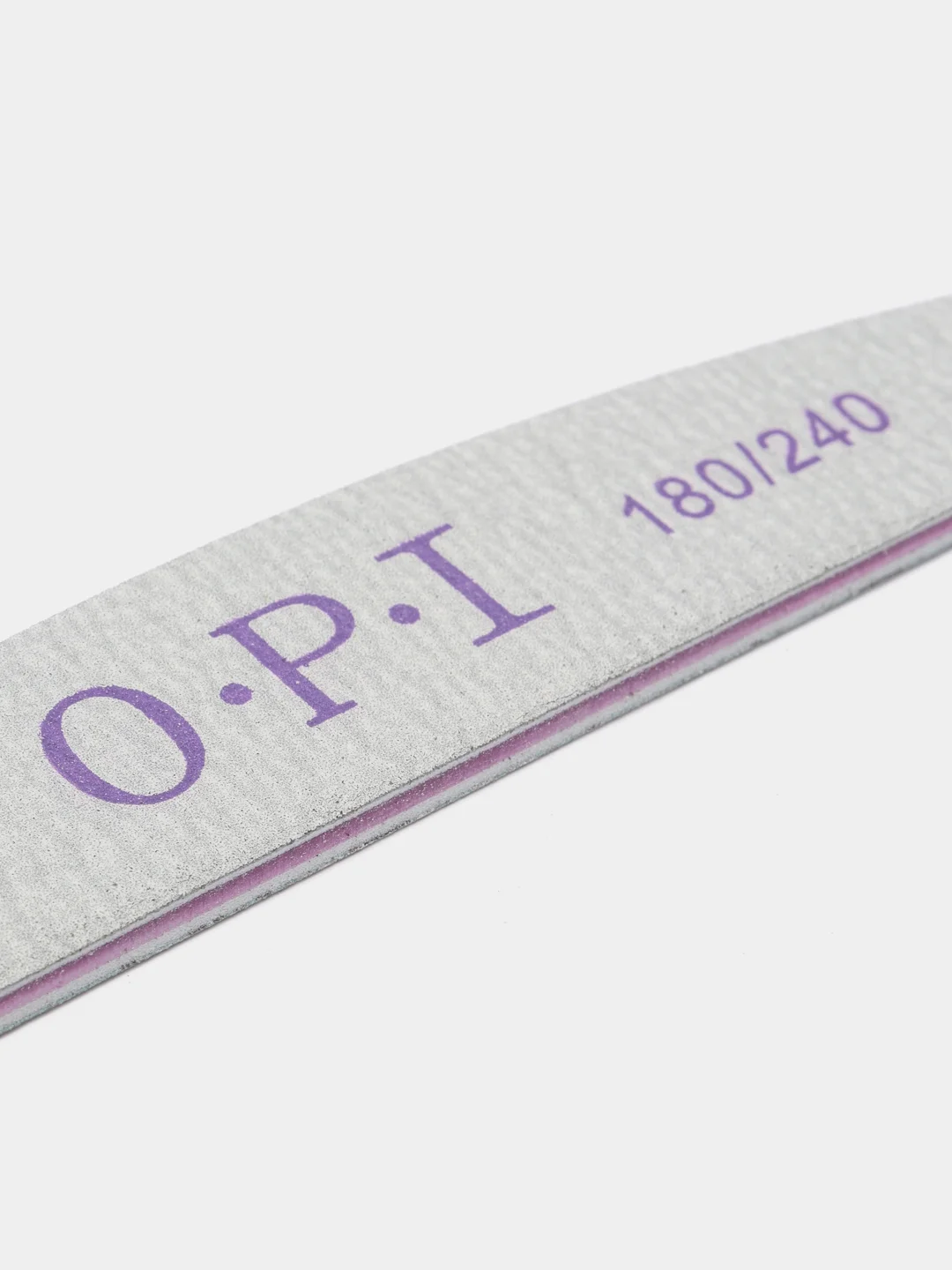 Пилка для ногтей OPI, на деревянной основе, 100/180