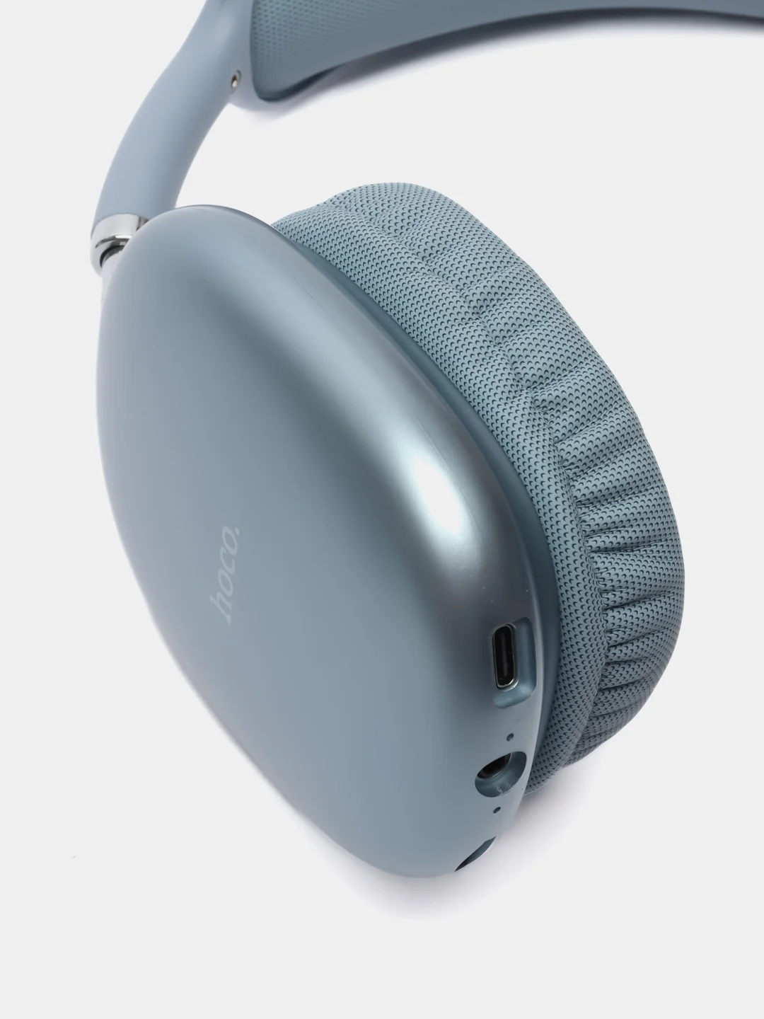 Голубой беспроводные накладные наушники Hoco W35 Air Wireless Headphones, полноразмерные