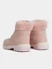 Кораллово-розовый ботинки зимние женские спортивные тимберленды с мехом