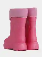 Розовый сапоги резиновые, детские, унисекс, демисезонные, размер 29-35