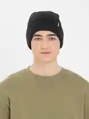 Угольный шапка бини с надписью True, унисекс