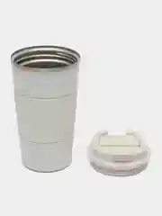 Белый термокружка автомобильная
