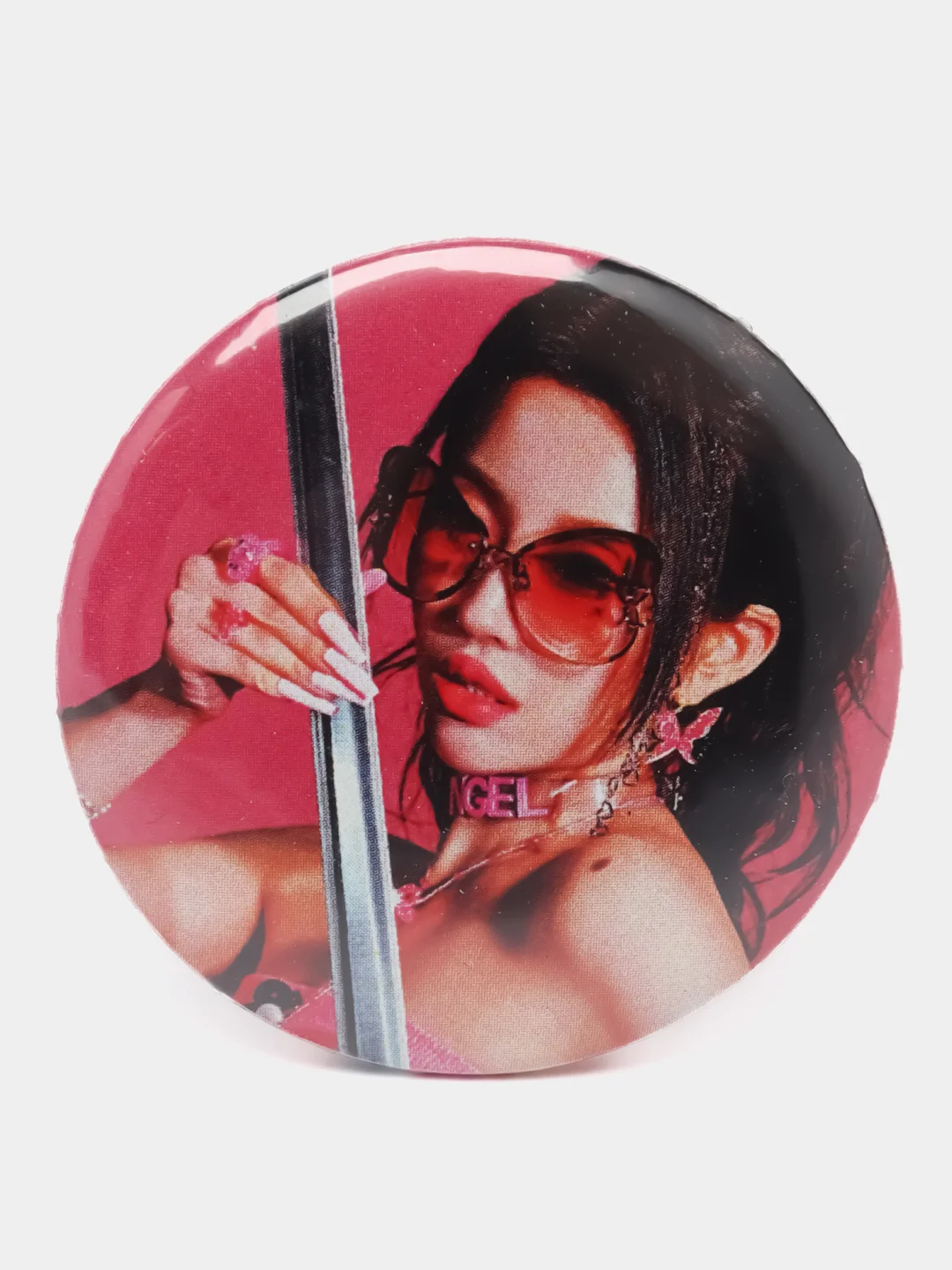 Индиго значок (G)I-dle Джи айдл, g-idle, значки, кпоп, kpop, k-pop, значок на портфель