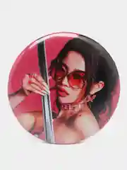 Индиго значок (G)I-dle Джи айдл, g-idle, значки, кпоп, kpop, k-pop, значок на портфель