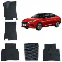 3D Автомобильные EVA/ЭВА/ЕВА коврики в салон для Jac J7 / Джак Джей 7