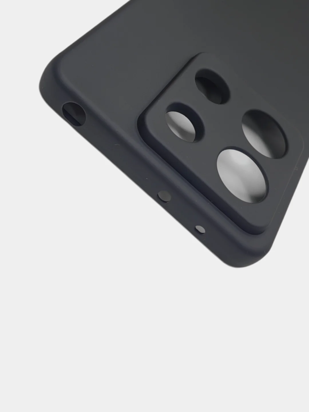 Черный чехол Xiaomi Redmi Note 13 5G / Poco X6 / Редми Нот 13 5Г / Поко Х6 черный, силиконовый