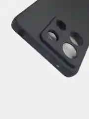 Черный чехол Xiaomi Redmi Note 13 5G / Poco X6 / Редми Нот 13 5Г / Поко Х6 черный, силиконовый