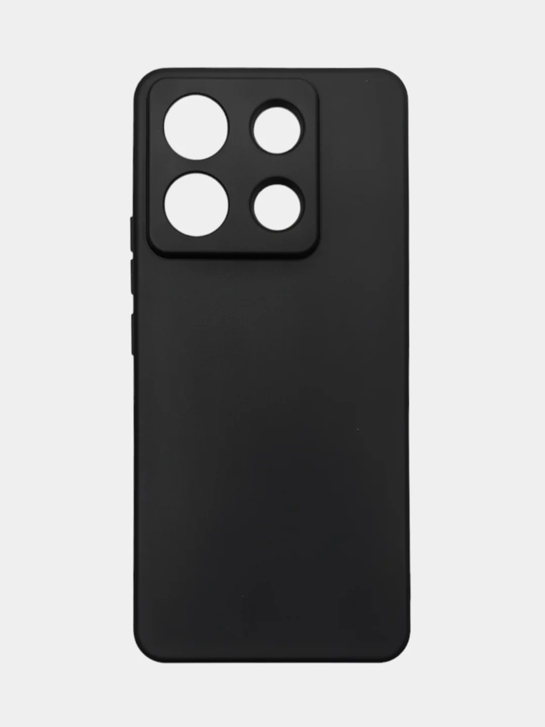Черный чехол Xiaomi Redmi Note 13 5G / Poco X6 / Редми Нот 13 5Г / Поко Х6 черный, силиконовый