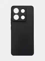 Черный чехол Xiaomi Redmi Note 13 5G / Poco X6 / Редми Нот 13 5Г / Поко Х6 черный, силиконовый