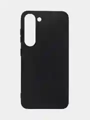 Чехол силиконовый на Samsung Galaxy S23 (Самсунг Галакси С23), цвет черный
