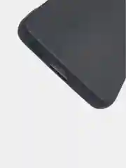 Угольный чехол силиконовый на Samsung Galaxy S23 (Самсунг Галакси С23), цвет черный