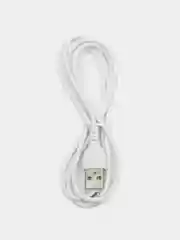 Белый зарядный кабель USB для iPhone, Honor, Redmi, Realmy, Samsung, зарядка, 1 метр